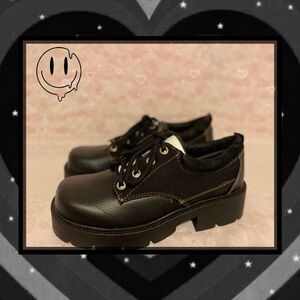 Vintage 90s Grunge Chunky Platform Shoes
